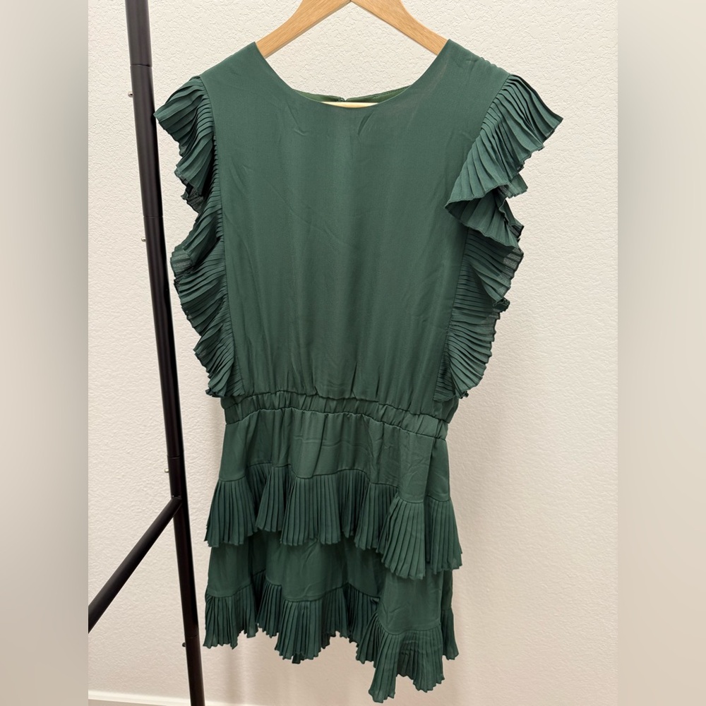 The Impeccable Pig Forest Green Dress